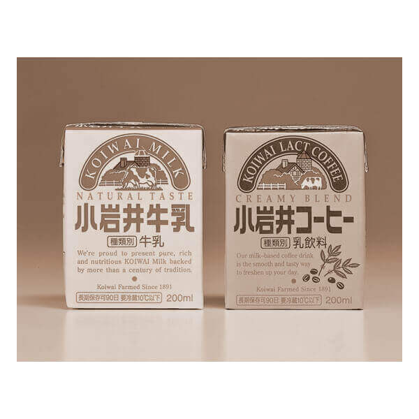 小岩井牛乳・コーヒー 小岩井乳業(2001)